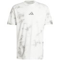 Koszulka męska adidas All Szn Wash Tee biało-szara IX1260