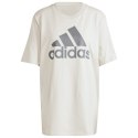 Koszulka męska adidas Essentials Single Jersey Big Logo beżowa IX0139