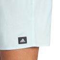 Spodenki kąpielowe męskie adidas Solid CLX Short-Length błękitne IX7580