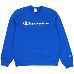 Bluza męska Champion Crewneck Sweatshirt niebieska 220254 BS008