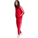 Dres męski adidas Basic 3-Stripes Tricot Track Suit czerwony IJ6056