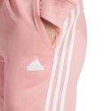 Spodnie damskie adidas Iconic Wrapping 3-Stripes Snap jasnoróżowe IX1119