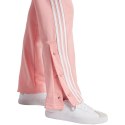 Spodnie damskie adidas Iconic Wrapping 3-Stripes Snap jasnoróżowe IX1119