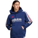 Bluza męska adidas House of Tiro Nations Pack Hoodie granatowa IY4530