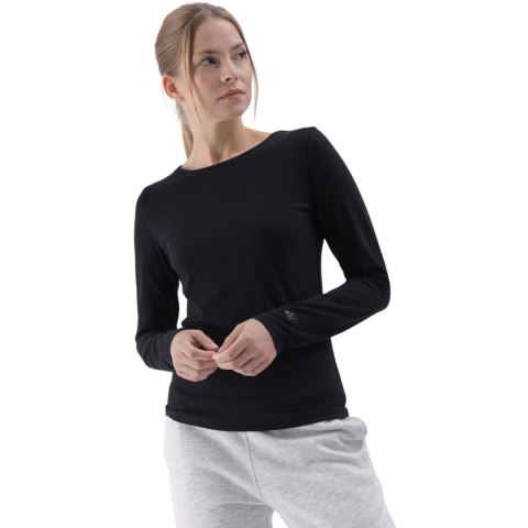 Koszulka damska Longsleeve 4F F376 głęboka czerń 4FWMM00TLONF376 20S