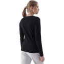 Koszulka damska Longsleeve 4F F376 głęboka czerń 4FWMM00TLONF376 20S