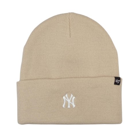 Czapka New York Yankees jasnobeżowa B-BRNCK17ACE-BN