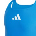 Kostium kąpielowy dla dziewczynki adidas Solid Small Logo niebieski IT2714