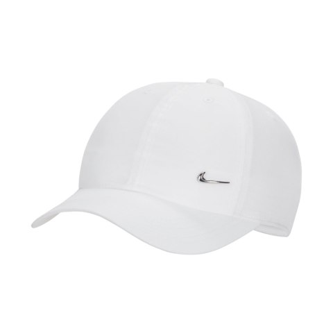 Czapka z daszkiem dla dzieci Nike Dri-Fit Club biała FB5064 100