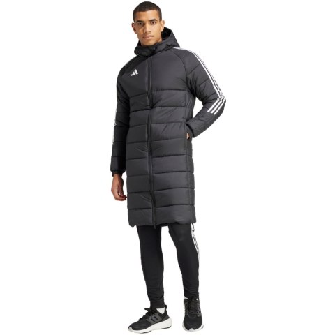 Kurtka męska adidas Tiro 24 L Coat czarna IJ7389