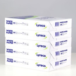 Papier kserograficzny Lyreco, A4, 80 g/m2, biały, 500 arkusza