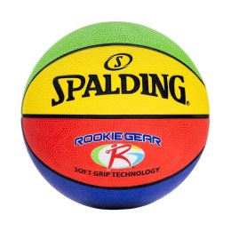 Piłka do koszykówki Spalding Rookie Gear kolorowa 84395Z