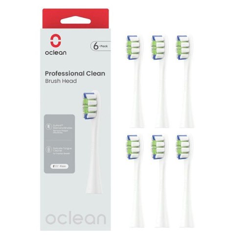 Oclean wymienna końcówka Professional Clean P1C1 W06, białe