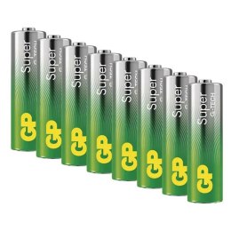 Bateria alkaliczna, AA (LR6), AA, 1.5V, GP, blistr, 8-pack, SUPER