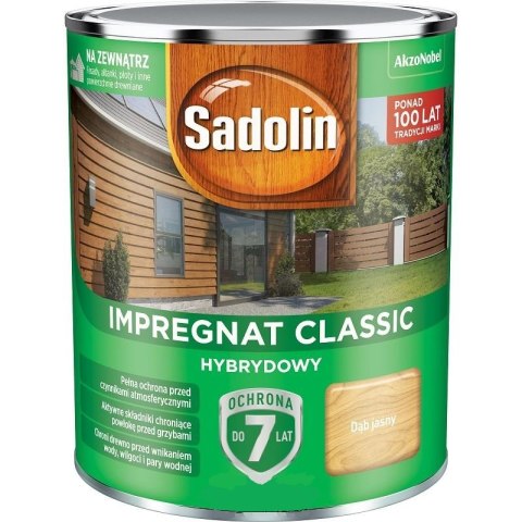 SADOLIN IMPREGNAT CLASSIC HYBRYDOWY 7 LAT DĄB JASNY 4.5L