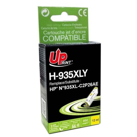 UPrint kompatybilny ink / tusz z C2P26AE, HP 935XL, H-935XLY, yellow, 950s, 12ml