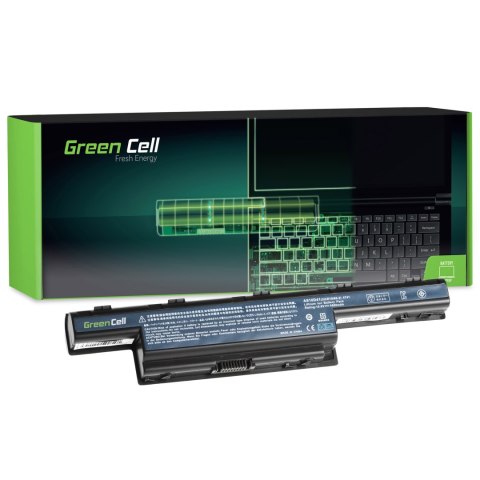 Green Cell baterie dla Acer Aspire 5740G, 5741G, 5742G, 5749Z, 5750G, 5755G, Li-Ion, 11.1V, 6600mAh, AC07