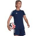 Koszulka damska adidas Tiro 23 League Jersey granatowa HR4613