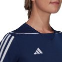 Koszulka damska adidas Tiro 23 League Jersey granatowa HR4613