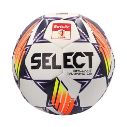 Piłka nożna Select Brillant Training DB Betclic 1 Liga v24 biało-pomarańczowo-fioletowa 18763