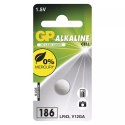 Bateria alkaliczna, 186F (LR43), LR43, 1.5V, GP, blistr, 1-pack