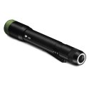 LED Flashlight, 2xAA, metalowy, czarna, 150lm, C33