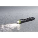 LED Flashlight, 2xAA, metalowy, czarna, 150lm, C33