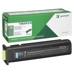 Lexmark oryginalny toner 73B20C0, cyan, 15000s, return