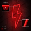 Neon LED Light BOLT red Bat + USB FLNE06 Forever Light