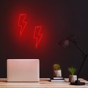 Neon LED Light BOLT red Bat + USB FLNE06 Forever Light