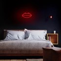 Neon LED Light LIPS red Bat + USB FLNE08 Forever Light