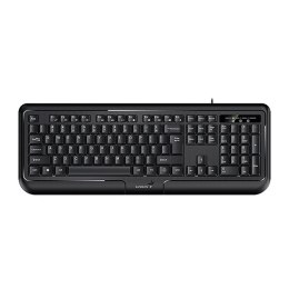 Genius KB-118 II, klawiatura CZ/SK, klasyczna, wodoodporny rodzaj przewodowa (PS/2), czarna