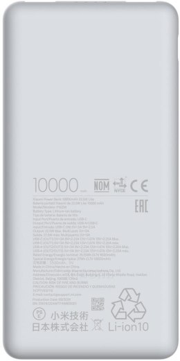 Powerbank Xiaomi Power Bank 10000mAh 22.5W Lite XIAOMI