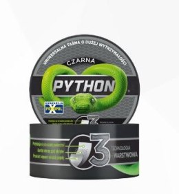 TAŚMA DUCT TAPE PYTHON CZARNA 44MM*9M POXIPOL