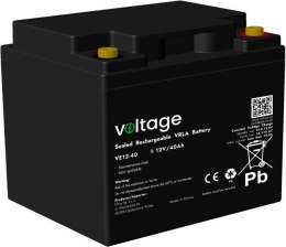 Akumulator AGM Voltage 12V 40Ah VE12-40 VOLTAGE