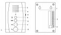 DOMOFON EURA ADP-11A3 ''INVITO'' b/słuchawkowy biały EURA