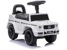 Jeździk Mercedes G-Class 652 Biały Dźwięk Klaksonu Silnika LEAN CARS