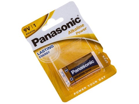 Bateria Alkaliczna Panasonic 9V 6LR61 - Blister 1 Szt Panasonic