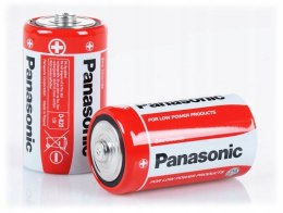 Bateria Cynkowo-węglowa Panasonic 1,5V R20 - Blister 2 Sztuki