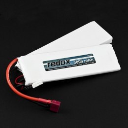 Redox ASG 3000 mAh 11,1V 20C (rozdzielony) (2+1) - pakiet LiPo