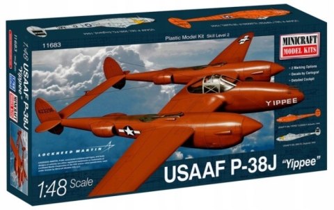 Model plastikowy - Samolot P38J USAF - Minicraft