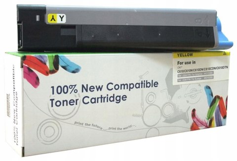 Toner Cartridge Web Yellow OKI C610 zamiennik 44315305