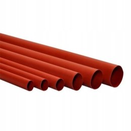 Rurka termokurczliwa Ø 6,0mm, 1 mb - czerwona - MSP