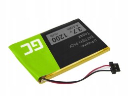 Bateria Green Cell® Topaz do GPS Navigon 70 70/71 Plus Easy Premium
