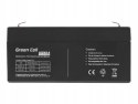 Green Cell AGM VRLA 6V 3.2Ah bezobsługowy akumulator do systemu alarmowego, kasy fiskalnej, zabawki