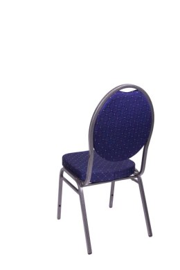 Krzesło metalowe Monza- granatowe