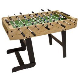 Piłkarzyki stół piłkarski BELFAST 121 x 101 x 79 cm jasne drewo