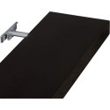 STILISTA półka ścienna Saliento długość 110 cm kolor czarny