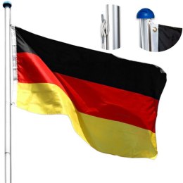 FLAGMASTER® maszt flagowy w tym flagi Niemiec II., 650 cm
