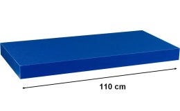 Półka ścienna STILISTA Volato niebieska, 110 cm